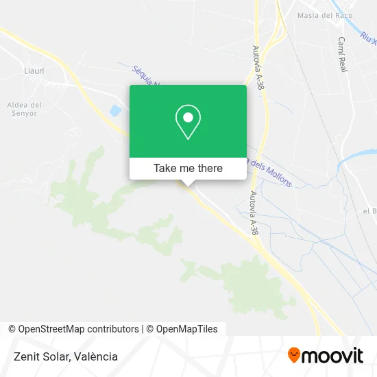 Zenit Solar map