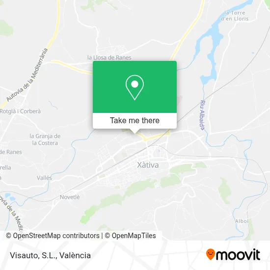 Visauto, S.L. map