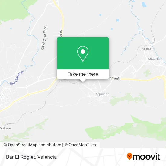Bar El Roglet map