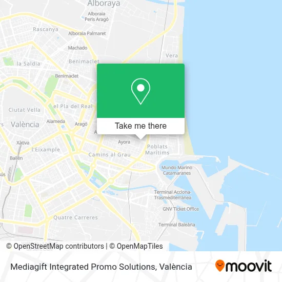 Mediagift Integrated Promo Solutions map