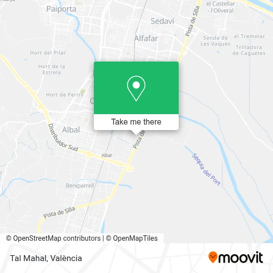 Tal Mahal map