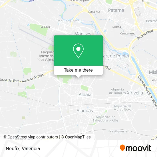 Neufix map