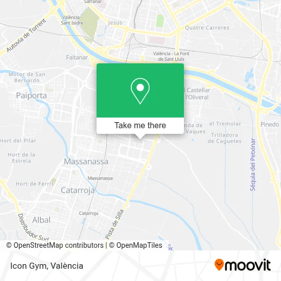 Icon Gym map