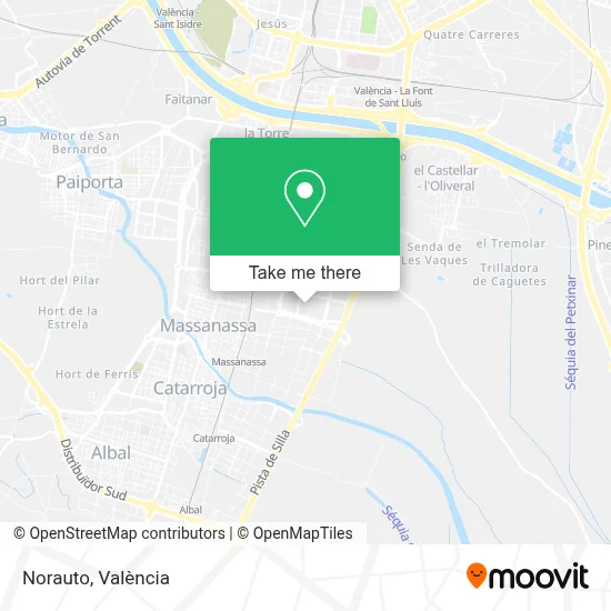 Norauto map