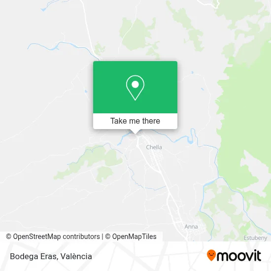 Bodega Eras map