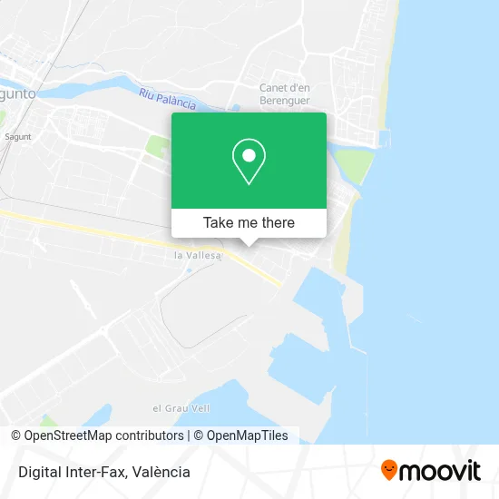 Digital Inter-Fax map