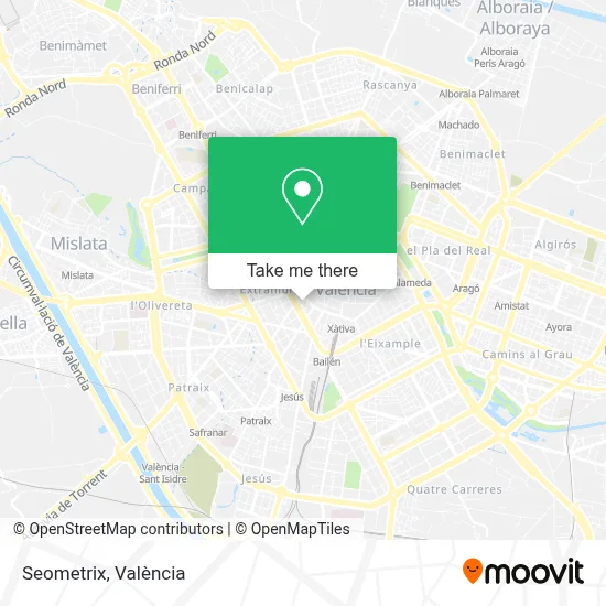 Seometrix map