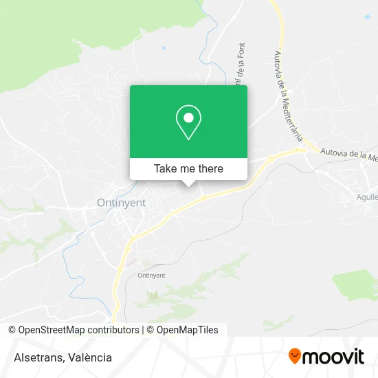 Alsetrans map