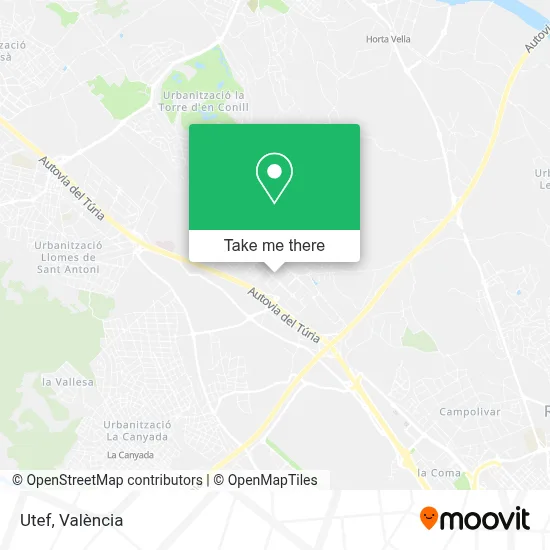 Utef map