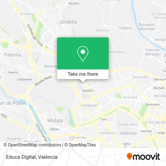 Educa Digital map