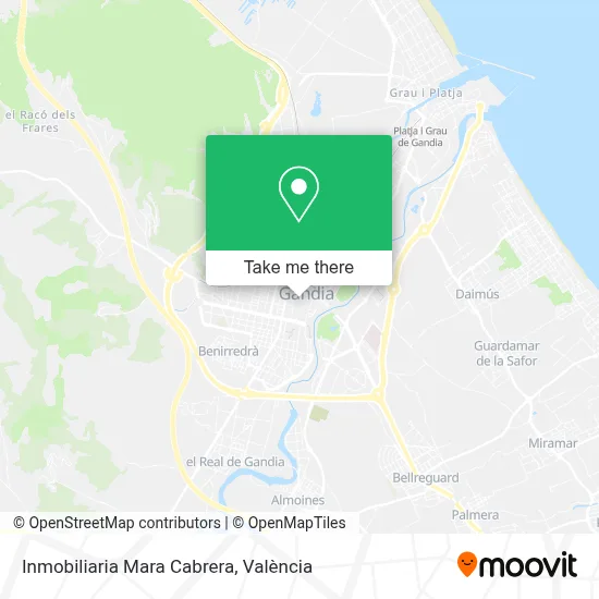 Inmobiliaria Mara Cabrera map