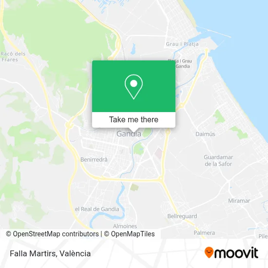 Falla Martirs map