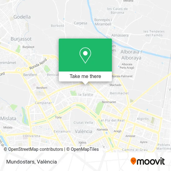 Mundostars map