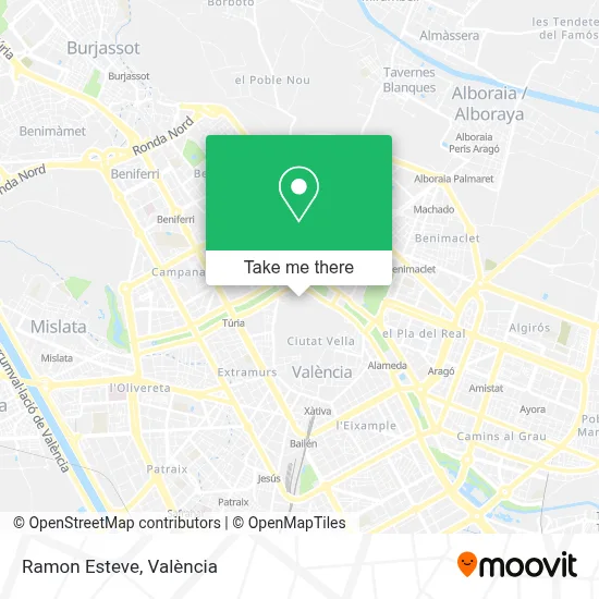 Ramon Esteve map