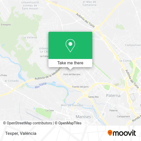 Texper map