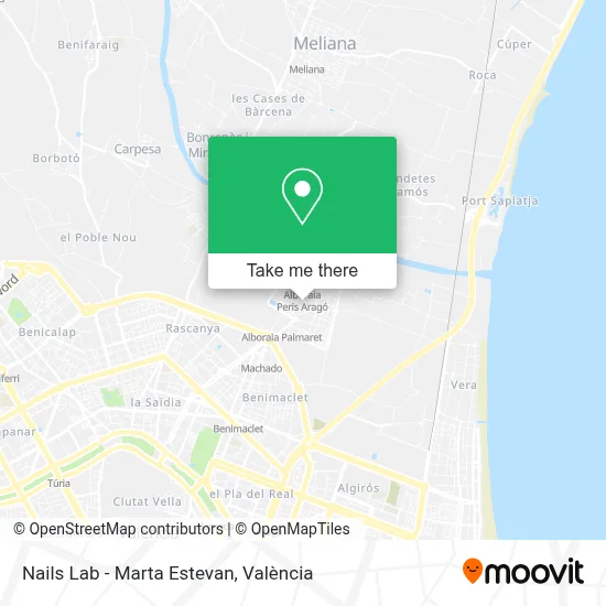 Nails Lab - Marta Estevan map