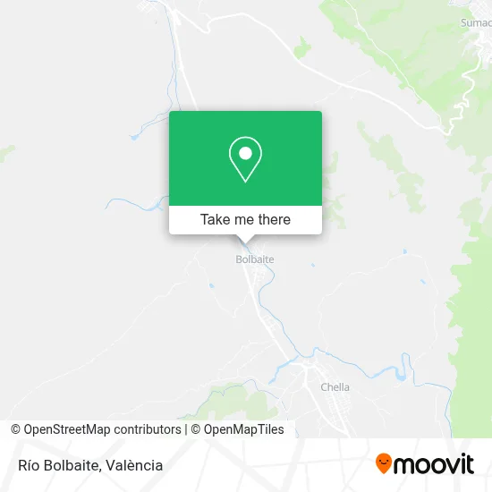 Río Bolbaite map