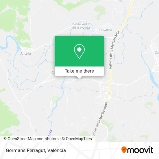 Germans Ferragut map