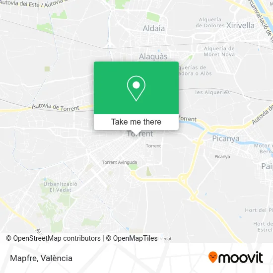 Mapfre map