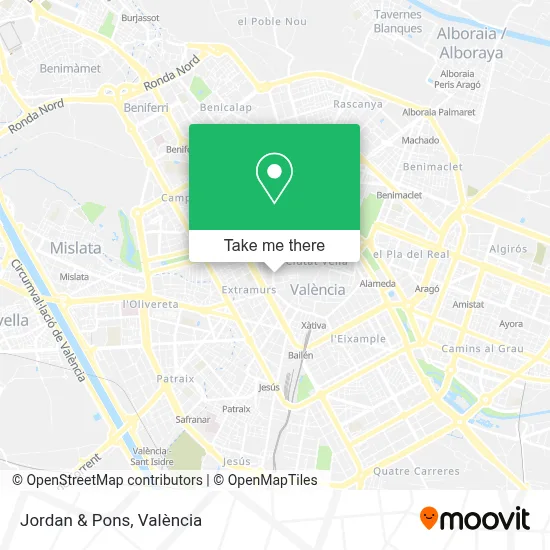 Jordan & Pons map