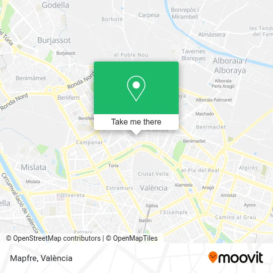 Mapfre map