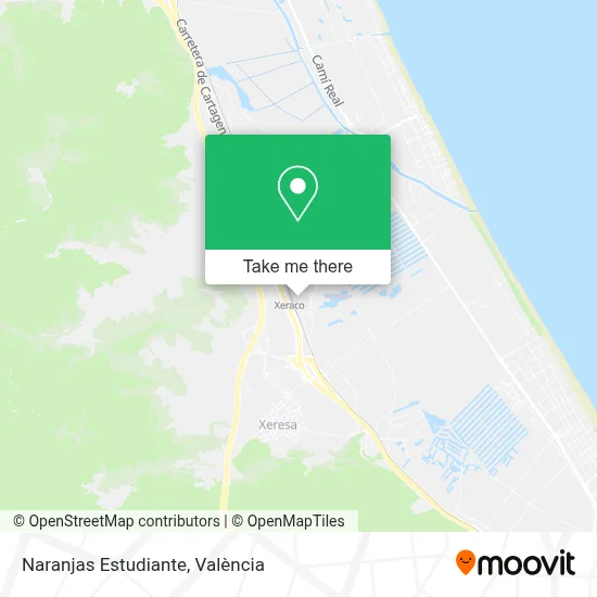 Naranjas Estudiante map
