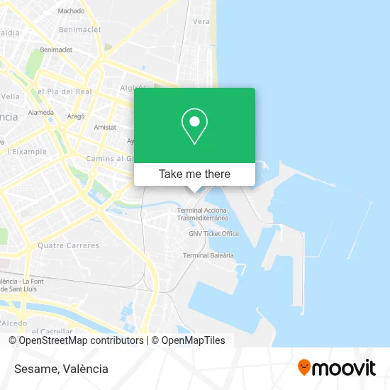 Sesame map