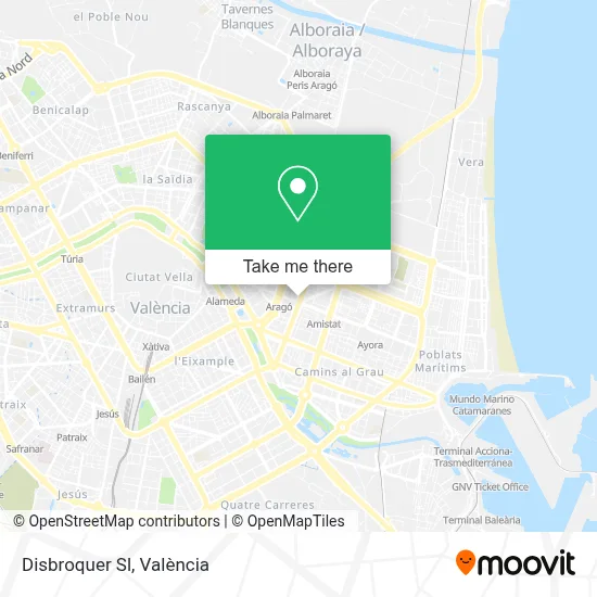 Disbroquer Sl map