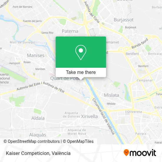 Kaiser Competicion map