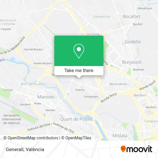 Generali map