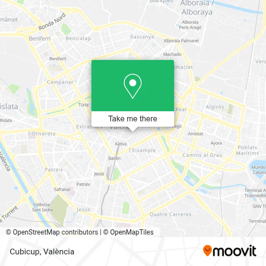 Cubicup map