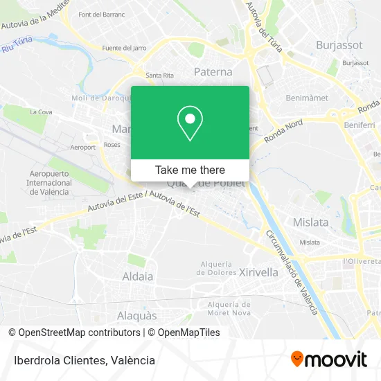 Iberdrola Clientes map