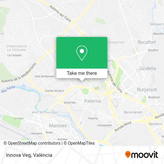 Innova Veg map