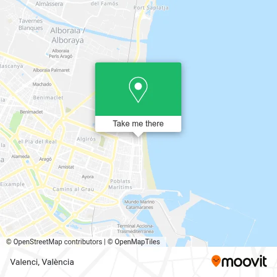 Valenci map