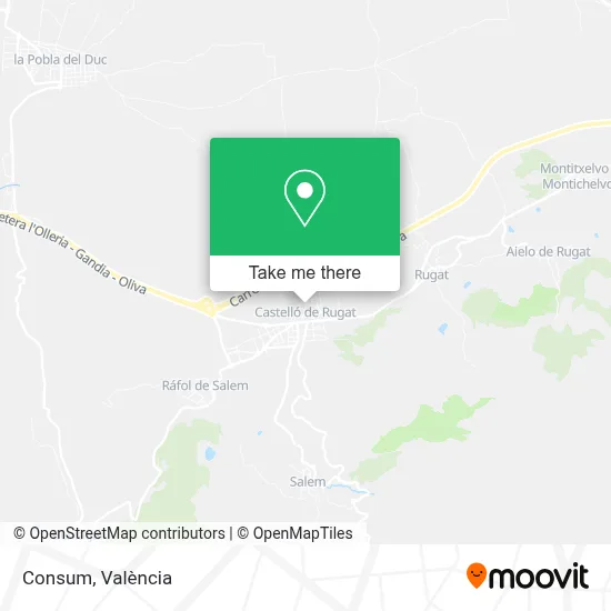 Consum map