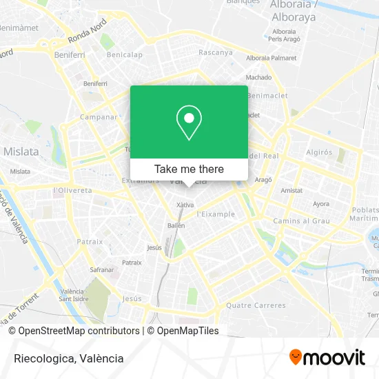 Riecologica map