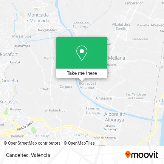 Candeltec map