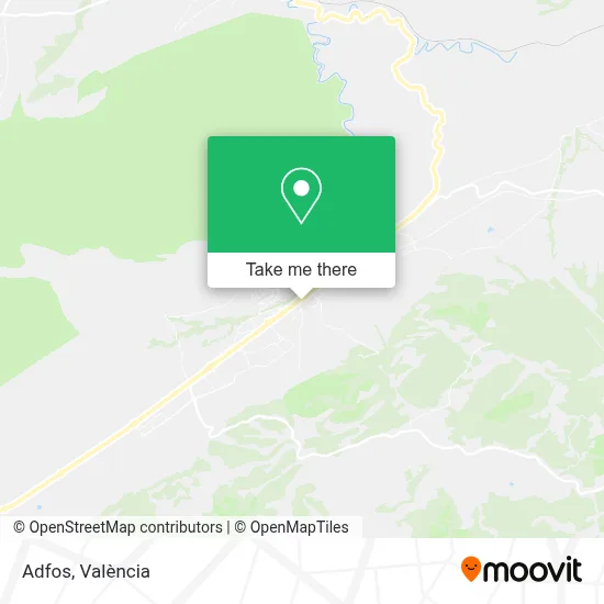 Adfos map