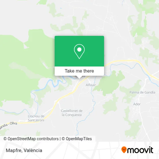 Mapfre map