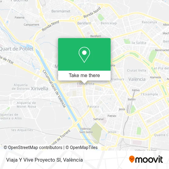 Viaja Y Vive Proyecto Sl map