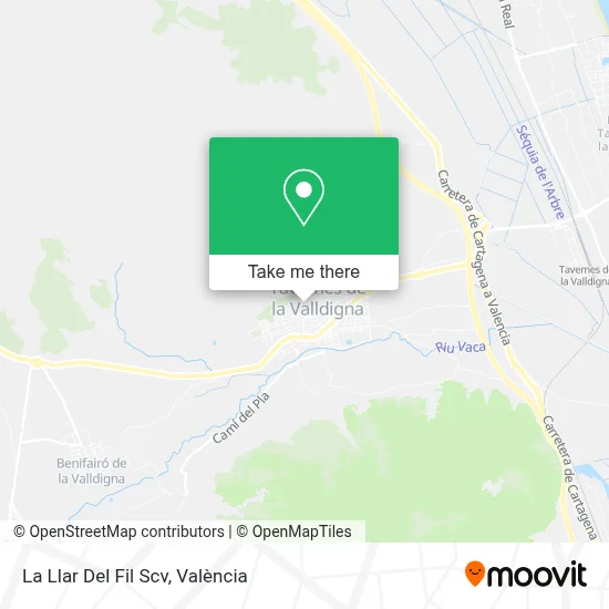 La Llar Del Fil Scv map