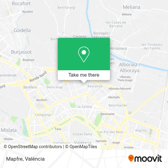 Mapfre map
