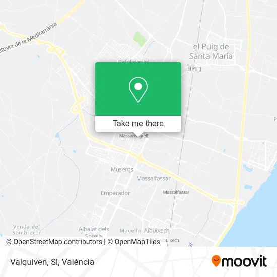 Valquiven, Sl map