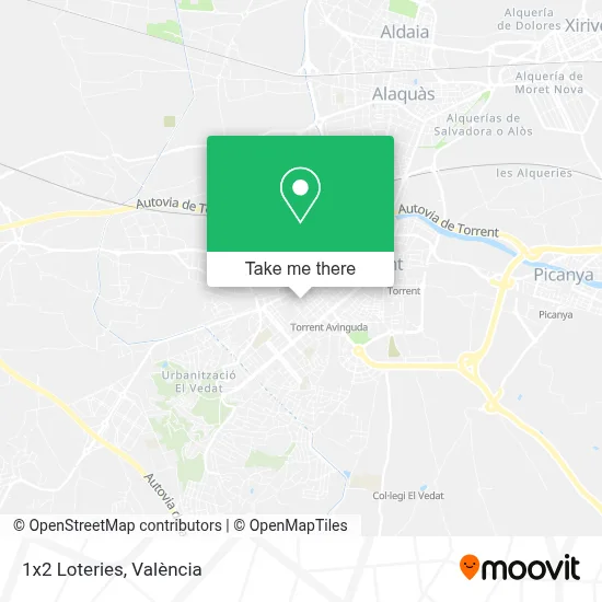 1x2 Loteries map