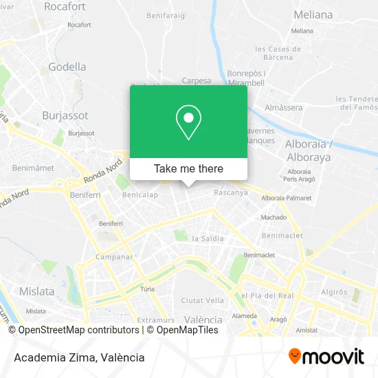 Academia Zima map