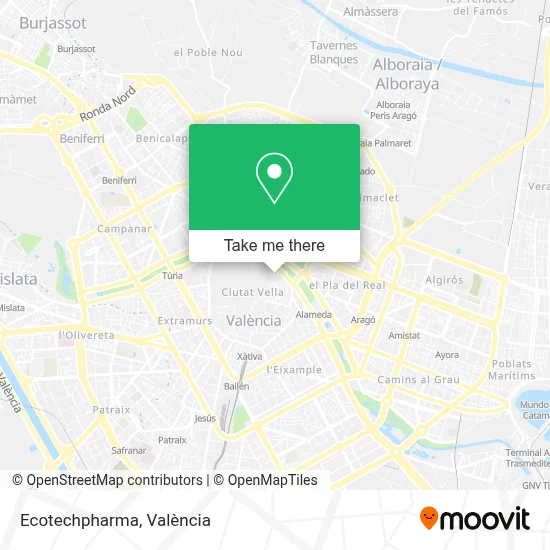 Ecotechpharma map