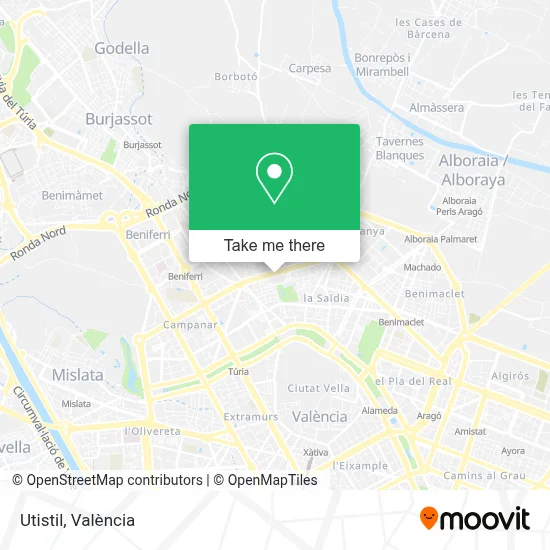 Utistil map