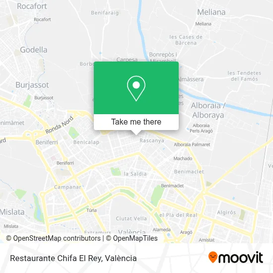 Restaurante Chifa El Rey map