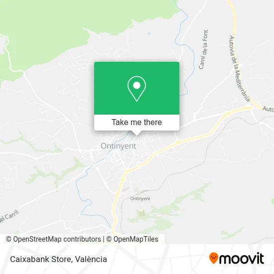 Caixabank Store map