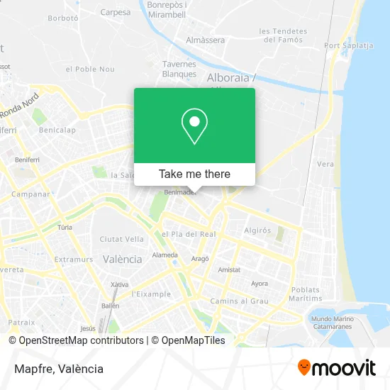 Mapfre map